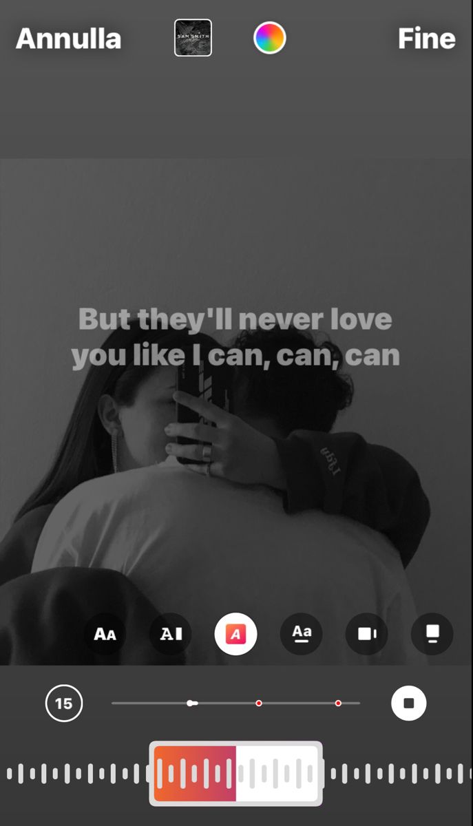 an image of two people hugging each other with the caption that reads, but they'll never love you like i can, can, can