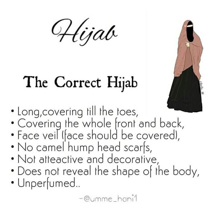 an image of the correct hijab