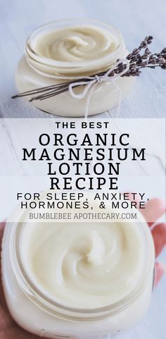 Magnesium Lotion Recipe, Apothecary Diy, Magnesium Lotion, Săpunuri Handmade, Lotion Recipe, Diy Lotion, Homemade Lotion, Diy Kosmetik, Homemade Bath Products