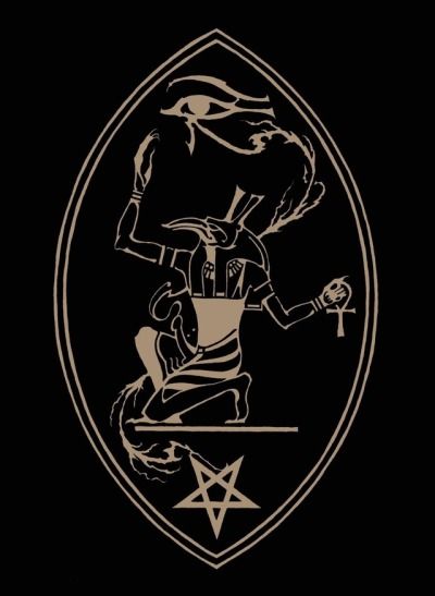 an image of a man holding a hammer in his hand with the eye of providence on it