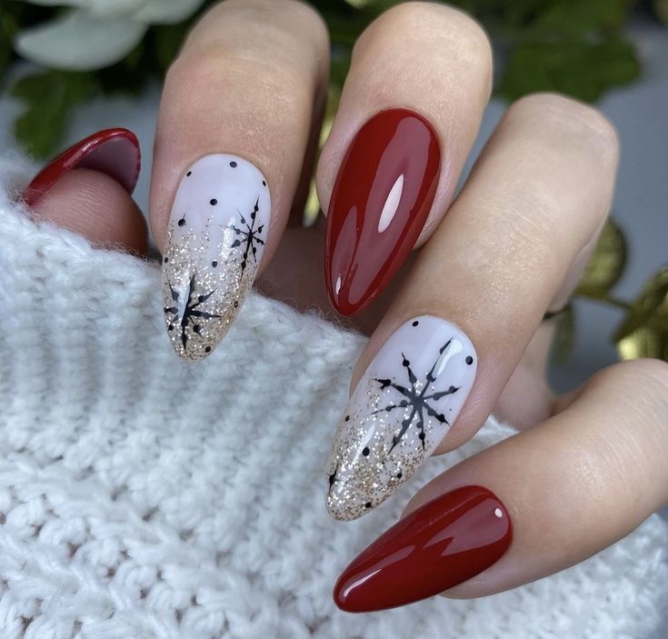 Vintage Nails, Christmas Gel Nails, Work Nails, Ombre Nail Designs, Almond Acrylic Nails, Acrylic Nails Coffin Short, Short Acrylic Nails Designs, Hot Nails, Xmas Nails