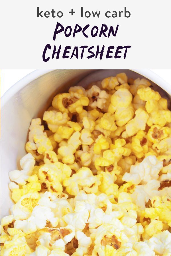 the keto and low carb popcorn cheese is in a white bowl with text overlay