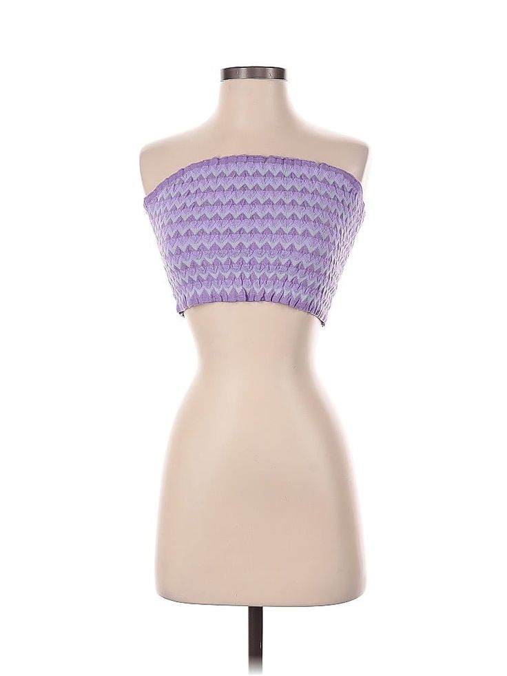 Forever 21 Tube Top Size: Medium Purple Tops - used. No Fabric Content, Strapless, | Forever 21 Tube Top Purple Strapless Tops - Used - Size Medium Purple Tube Top, Question Mark Icon, Halloween Group, Striped Tube Top, Purple Tops, Medium Purple, Strapless Tops, Purple Top, Forever21 Tops