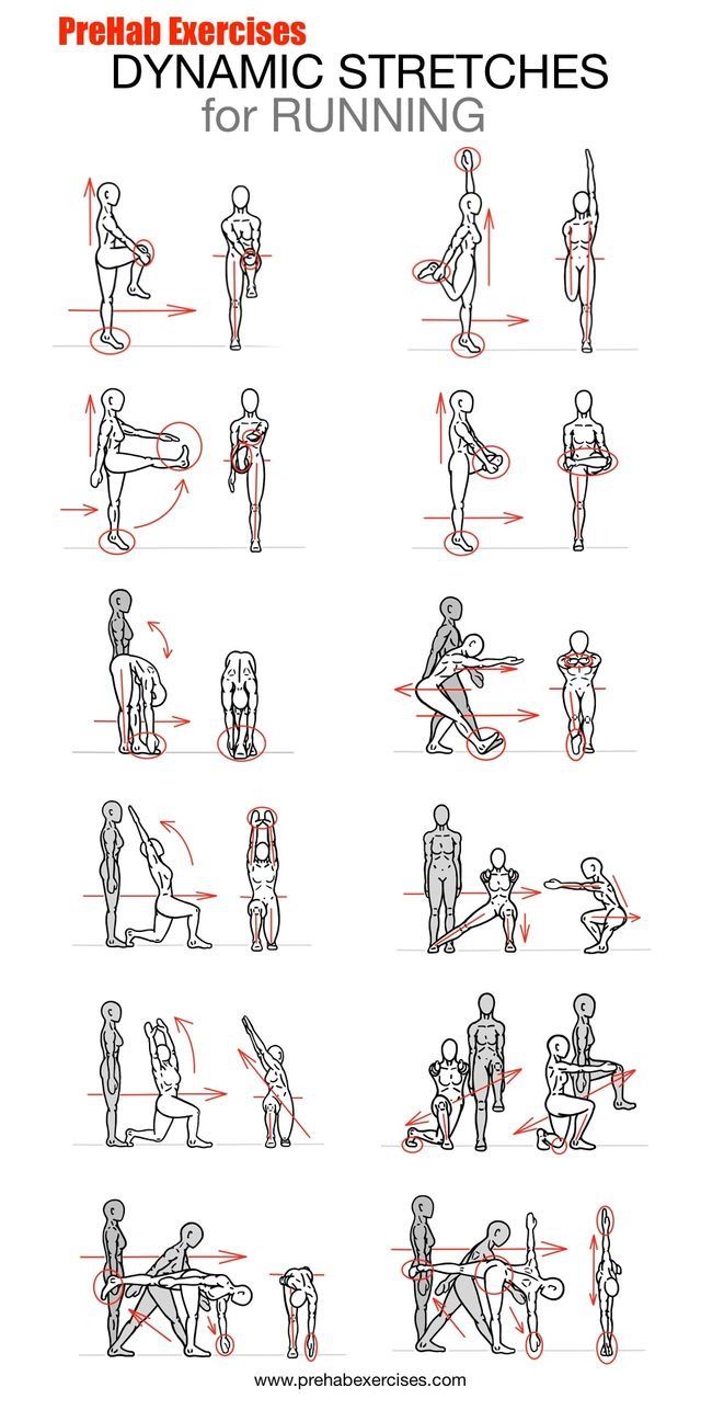 the instructions for how to do an exercise with different poses and postures, as well as