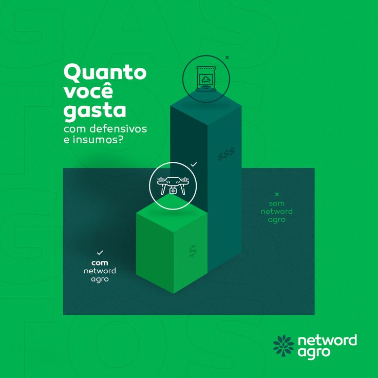 a green box with the words quanto voge gasta and an image of a phone