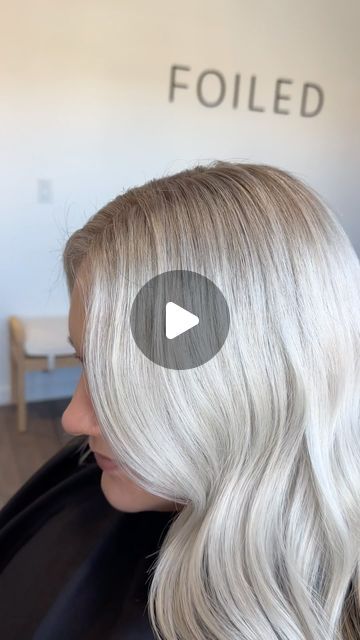 55K views · 2.5K likes | SHANYA KRIEVINS || UTAH BLONDES on Instagram: "My go to white icy blonde formula  Redken Shades EQ 9P 9T 10N 9AA  The secret to getting my cool blondes so bright? 9AA. warmth reflects light- adding a splash of redken shades eq 9AA into your blonde formula keeps your blondes bright and from looking dull  #hairtransformation #hairinspo #blondehaireducation #blondespecialists #hairreels #hairvideos #haircolorist #hairstylistlife #hairstylist #redkenshadeseq #redkenobsessed #redken #behindthechair #modersalon #americansalon" 07nch Shades Eq, White Blonde Shades Eq Formula, Titanium Blonde Hair, Icy Blonde Formula Shades Eq, Cool Blonde Formula, Bright Blonde Formula Shades Eq, White Platinum Blonde Hair, Bright Blonde Shades Eq Formula, Blonde Shades Eq Formula