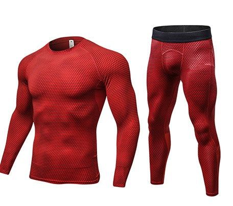 Material: 87 % Polyester, 13 % Spandex – glatter und superelastischer Stoff, schnell trocknender Stoff hält Sie trocken und bequem.
 Maschinenwäsche. Pflegeleicht
 - Antimikrobielles Desodorierungsgewebe zur Geruchskontrolle; abriebfestes Gewebematerial mit ausgezeichneter Elastizität und Haltbarkeit. Fitted Activewear With Breathable Mesh For Sports, Red Elastane Activewear For Sports, Red Breathable Functional Activewear, Red Technical Moisture-wicking Activewear, Red Moisture-wicking Activewear For Light Sports, Moisture-wicking Snug Fit Elastane Activewear, Moisture-wicking Snug Activewear, Red Breathable Fitted Activewear, Red Breathable Compressive Activewear