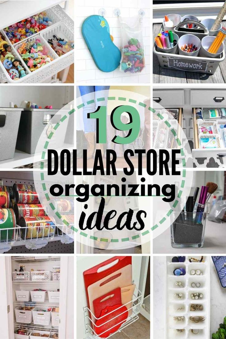 the top ten dollar store storage ideas