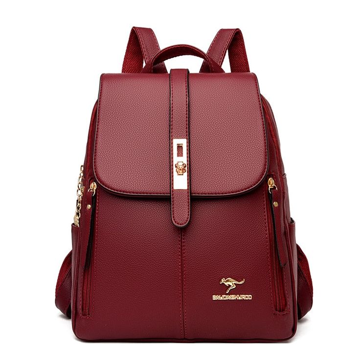 Brand Name: LANYIBAIGEPlace Of Origin: HE BEI ?ProvinceLining Material: polyesterOrigin: CN(Origin)Main Material: PUItem Type: BackpacksExterior: Solid BagGender: WOMENCarrying System: Arcuate Shoulder StrapCapacity: Below 20 LitreStyle: FashionClosure Type: zipperTechnics: JacquardRain Cover: YesModel Number: 50472Pattern Type: SolidDecoration: NONEBackpacks Type: SoftbackInterior: Interior Slot PocketInterior: Cell Phone PocketInterior: Interior Zipper PocketInterior: Interior CompartmentInter Eco Backpack, Vintage Leather Backpack, Retro Backpack, Leather Backpack Purse, Leather Backpacks, Vintage Backpacks, Women Leather Backpack, School Bags For Girls, Women Bags Fashion