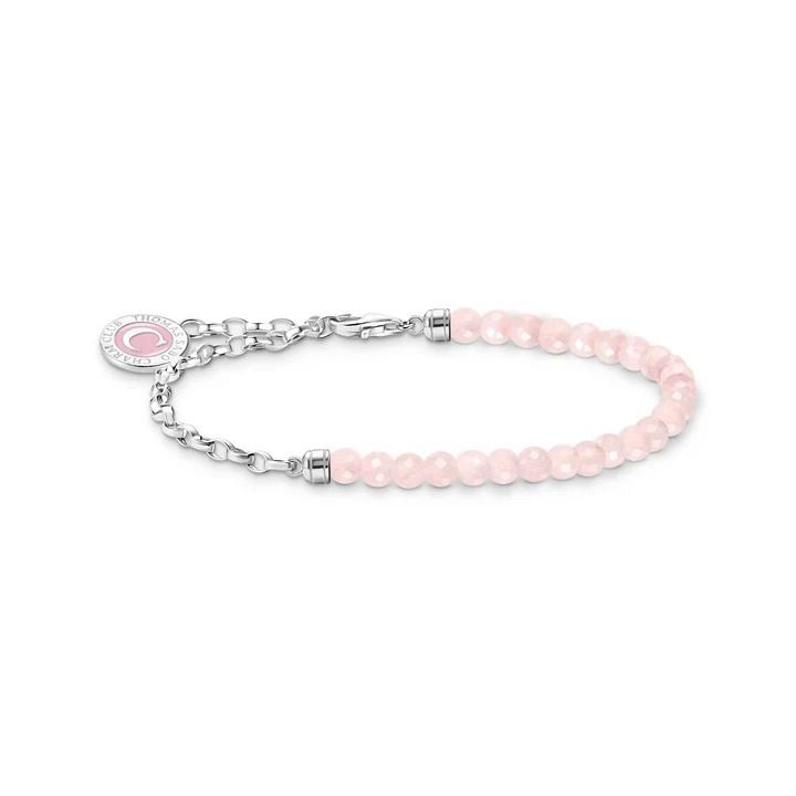 Gift Happiness with Thomas Sabo. We stock complete ranges, offer same day dispatch, Fast, Australia wide delivery and free shipping caps to make your gift decision super easy. Order your Thomas Sabo Charm Club Charmista Chain Link Bracelet Silver with Rose Quartz Beads (16 19cm) with complete confidence. Chain Link Bracelet Silver, Disney Stockings, Thomas Sabo Charms, Growing Up Girl, Blue Q, Disney Traditions, Disney Bag, Rose Quartz Beads, Quartz Beads