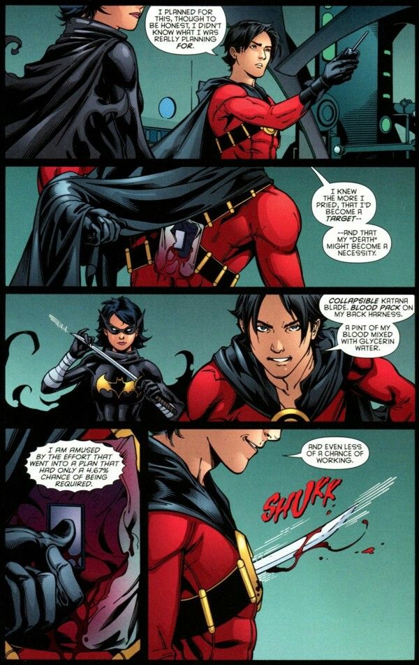 the batman and robin wayne are talking to each other in this comic strip, with one being