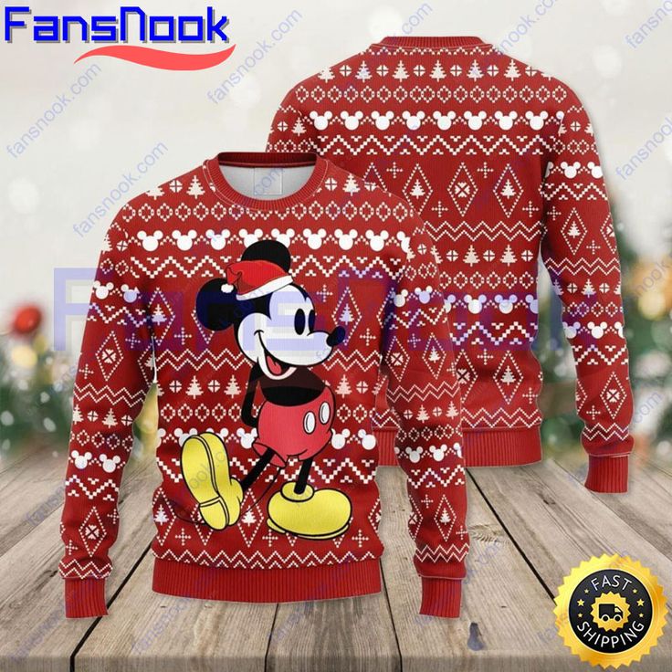 Ugly Disney Christmas Sweaters Mickey Mouse Vintage �– Perfect for Festive Fun Are you ready to make a bold fashion statement this holiday season? Look no further than the Mickey Mouse Vintage Disney Ugly Christmas Sweaters from Fansnook. This unique and eye-catching sweater is the perfect choice for any Disney lover who wants to stand [...] Disney Ugly Christmas Sweater, Christmas Mickey Mouse, Mickey Mouse Vintage, Ugly Sweater Contest, Christmas Mickey, Minnie Christmas, Couples Sweaters, Disney Mouse, Girl Couple