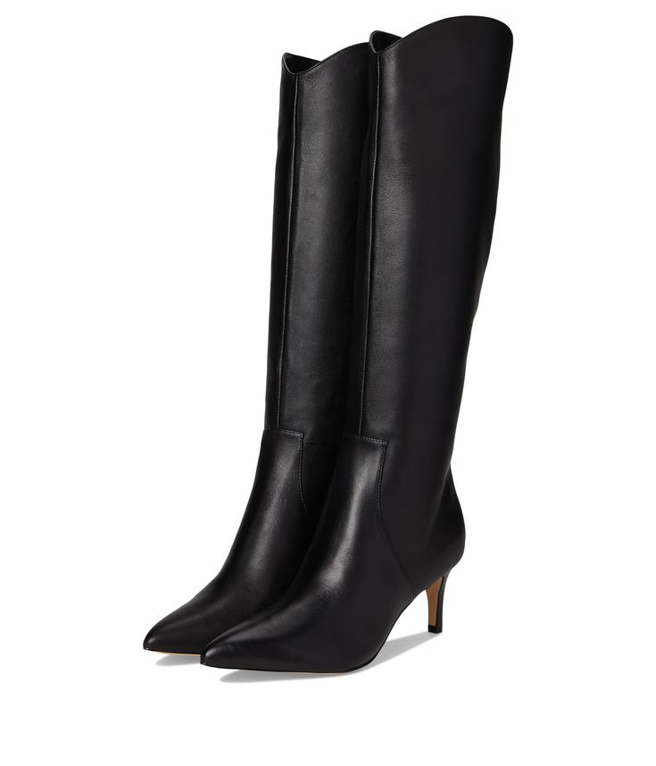 PRICES MAY VARY. Stay stylish in the Nine West Sirena dress boots. It features a stylish pointy toe, stiletto heel and a sleek silhouette. The Sirena boots will elevate any outfit! Founded in 1978, Nine West empowers women to take on the world in style, from day to night. Pointy Toe ; Zipper Closure Leather Upper 2.4" heel height Chic Tall Fitted Heeled Boots, Chic Fitted Tall Heeled Boots, Chic Tall Knee-high Boots For Party, Elegant Tall Boots For Party, Pointed Toe Knee-high Boots For Night Out, Workwear Heeled Boots With Pointed Toe, Fitted High Heel Boots For Work, Elegant Pointed Toe Heeled Boots, Chic Pointed Toe Knee-high Boots