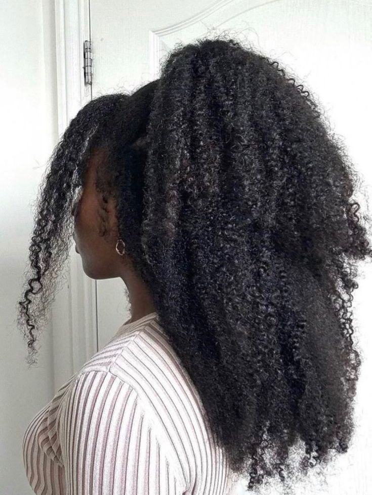 Clip Ins For Black Women, Seamless Clip In Hair Extensions, Beautiful Black Hair, Curly Clip Ins, Beautiful Natural Hair, Pelo Afro, 4c Natural Hair, Pretty Braided Hairstyles, Natural Curls Hairstyles