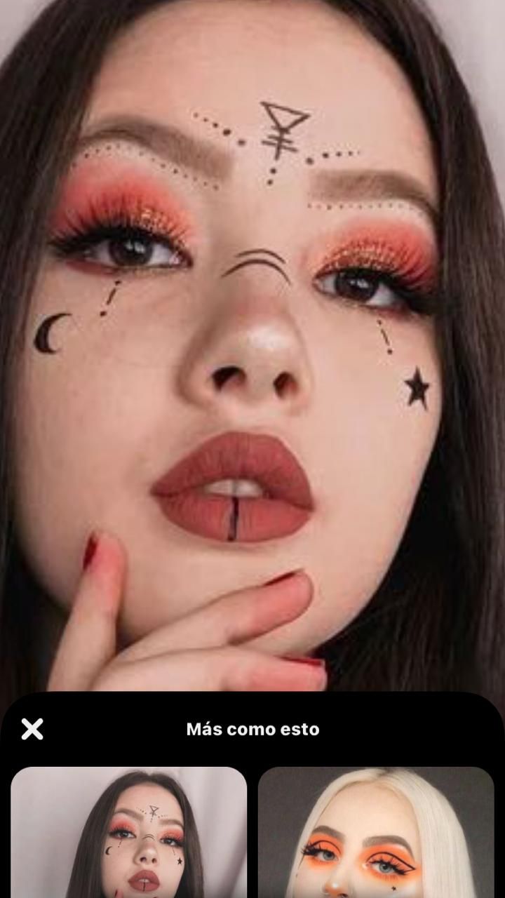 Modern Witch Costume Diy, Easy Witchy Makeup Looks, Witches Makeup Ideas, Persephone Makeup Inspiration, Witcher Makeup, Witch Makeup Easy, Witch Makeup Ideas Easy, Cute Witch Makeup, Easy Witch Makeup