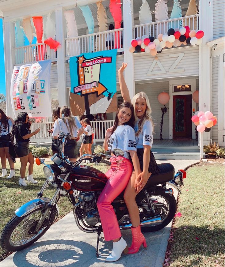 Bid Day Themes 2023, Race Car Sorority Theme, Road Trip Bid Day, Let The Good Times Roll Bid Day, Ride Of Your Life Bid Day Theme, Ride Of Your Life Bid Day, Welcome To The Ride Of Your Life Bid Day, The Future Is Phi Bid Day, Crazy Train Clothing