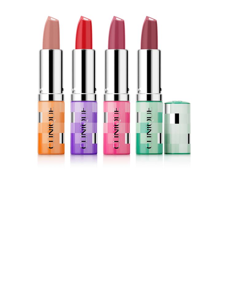 Rich, hydrating lip color in four kissable shades from our Dramatically Different™ Lipstick collection. A $112 value. Please note: This product is excluded from discounts. Clinique Pop Lipstick, Kisses Makeup, Pop Lipstick, Clinique Lipstick, Clinique Pop, Clinique Makeup, Lipstick Collection, Lipstick Set, Kiss Makeup