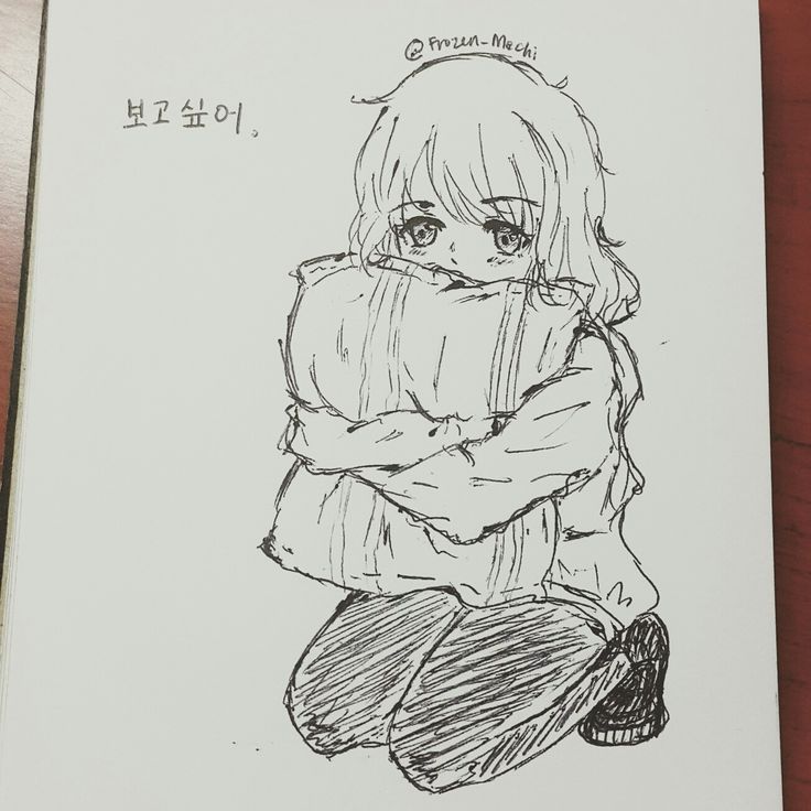 Hugging a pillow, girl. Hugging Pillow Reference, Holding Pillow Pose Reference, Hugging A Plushie Pose, Hugging Pillow Drawing, Hugging Pillow Pose, Pillow Drawing Reference, Girl Hugging Pillow, Hugging Knees Pose Drawing, Sleep Hug