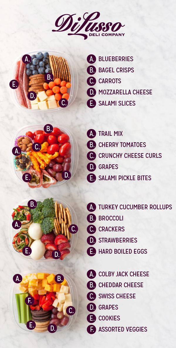 a list of different types of salads on a white counter top with the instructions