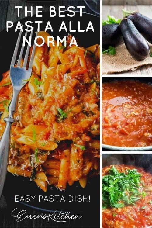 the best pasta alla norma easy pasta dish cookbook cover art printables