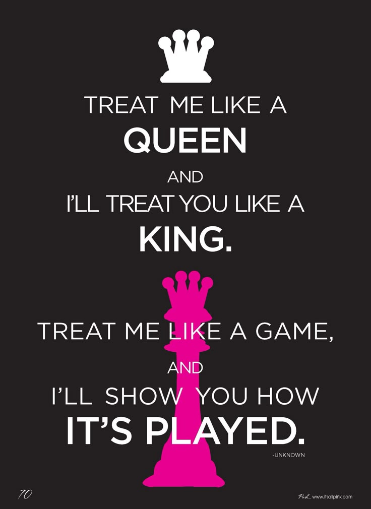 a tweet with the words, treat me like a queen and i'll treat you like a king