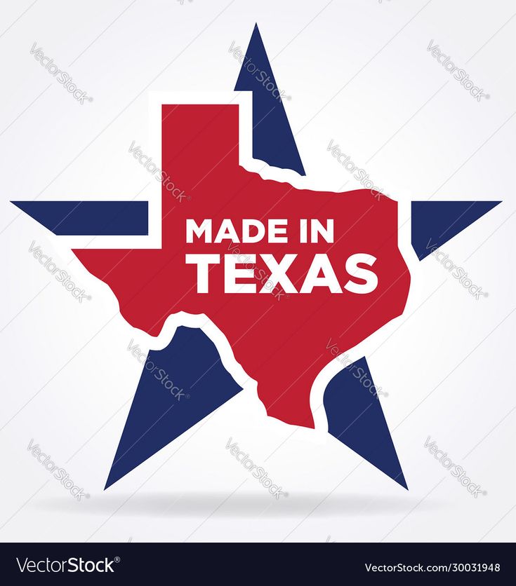 texas made in the shape of a star