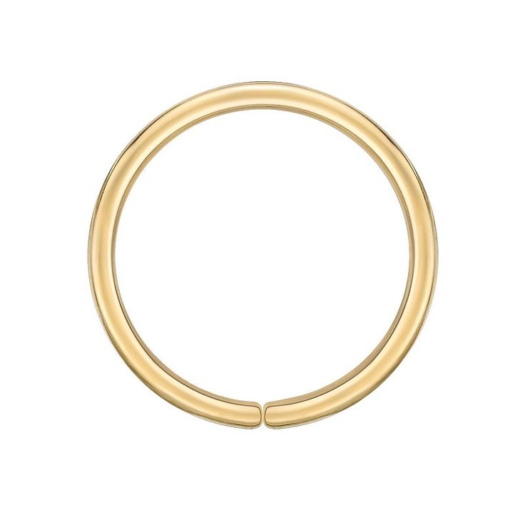 Accent your style with this beautiful 14k gold Lila Moon hoop nose ring. Accent your style with this beautiful 14k gold Lila Moon hoop nose ring. Metal: 14k gold Packaging: boxed 20 gauge Finish: polished Diameter: 8 mm Size: One Size. Color: Yellow. Gender: female. Age Group: adult. Gold Small Hoop Classic Rings, Small Hoop Gold Classic Rings, Classic Small Hoop Gold Rings, Small Hoop 14k Rose Gold Rings, Gold Small Hoop Nose Rings For Anniversary, Minimalist 14k Gold Hoop Septum Ring, Gold Stackable Hoop Earrings, 14k White Gold Round Septum Ring, Elegant Everyday Septum Ring