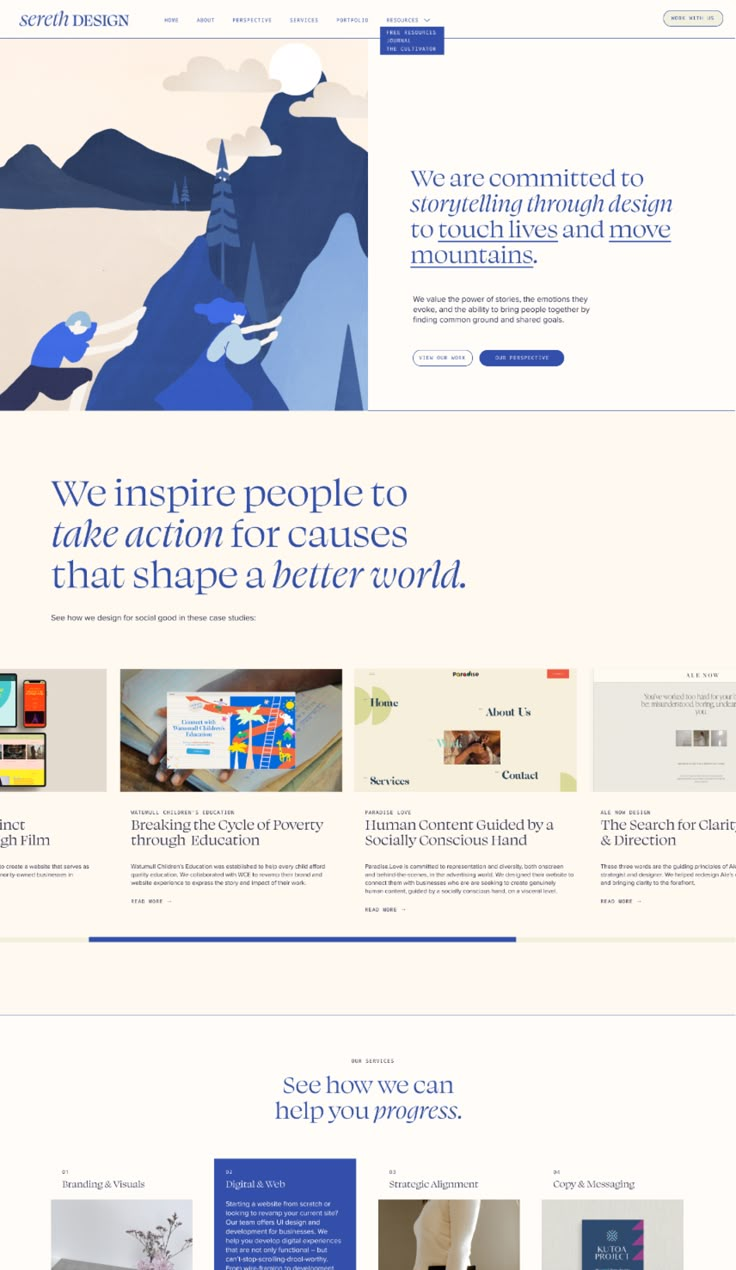 an image of a web page with many different colors and font styles on it, including blue