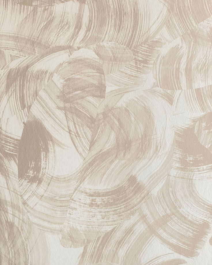 an abstract beige and white wallpaper with swirls on the back drop in neutral tones