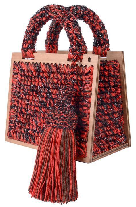 Hand Bags For Women, Bags Pink, Mk Handbags, Bamboo Bag, Red Purse, St Barts, Handbag Outfit, Crochet Bags Purses, Black Hand