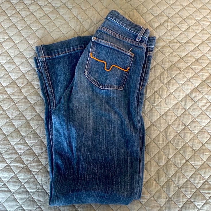 Brand New, Hardly Worn. No Tears, Rips, Or Stains. Kimes Ranch Trouser Jeans Womens Kimes Ranch Jeans, Western Clothes Women, Cute Western Jeans, Western Jeans Womens, Western Christmas List, Sevens Jeans, Kimes Jeans, Kimes Ranch Jeans, Western Chic Fashion