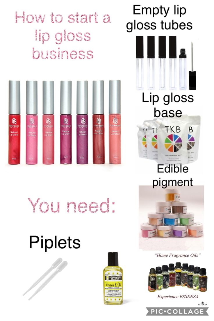 How To Sell Lip Gloss, Lip Oil Business Ideas, Lip Oil Business, How To Start A Lipgloss Business, How To Make A Lip Oil, How To Make Lipgloss At Home, How To Start A Lip Gloss Business, Beauty Products To Sell, Lipgloss Recipe