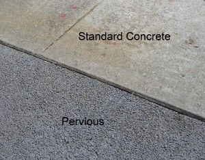 an image of the sidewalk with different types of concretes and how to use it