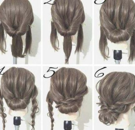 Updos Easy, Chignon Simple, Diy Updo, Easy Updo, Easy Updo Hairstyles, Guest Hair, Pore Strips, Hairstyles For Medium Length Hair Easy, Up Dos For Medium Hair