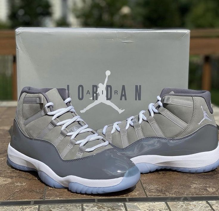 Jordan 11 Shoes, Jordan 11 Cool Grey, Jordan 11s, Trendy Shoes Sneakers, Jordan Shoes Girls, Jordan Shoes Retro, Kicks Shoes, All Nike Shoes, Shoes Sneakers Jordans