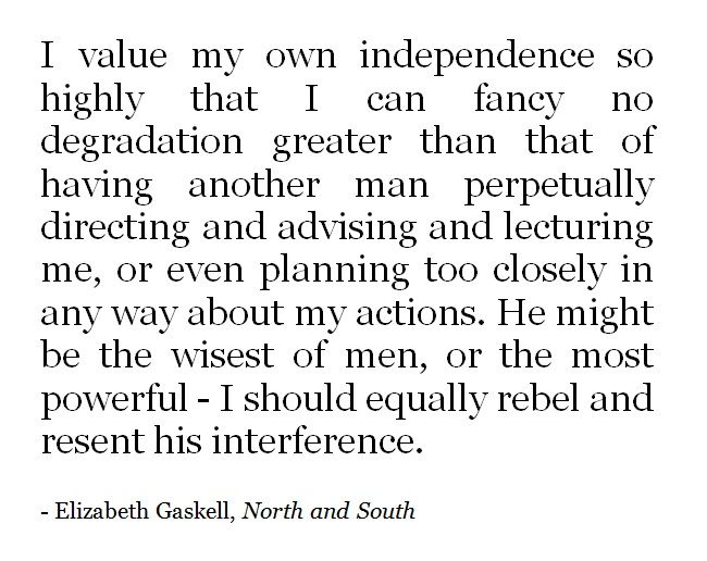 a quote from elizabeth gasell about being an individual