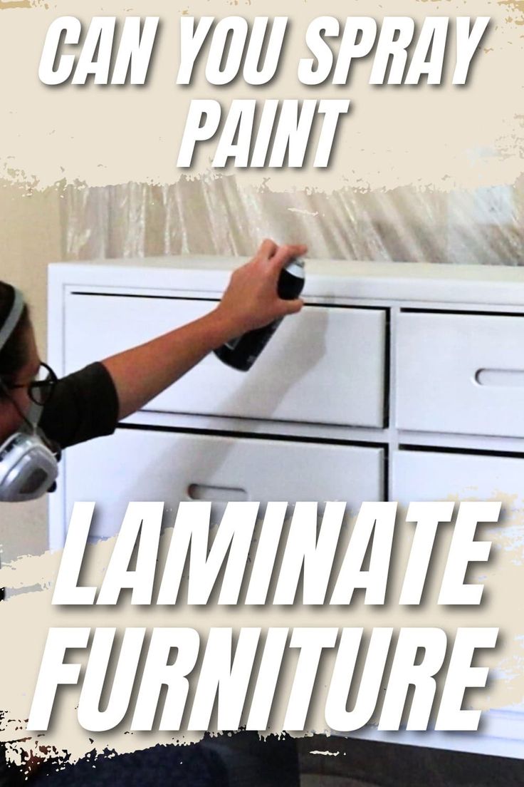 Can You Spray Paint Laminate Furniture Painting Shiny Laminate Furniture, Spray Painting Laminate Furniture, Spray Paint Laminate Furniture, How To Paint Laminate Furniture, Spray Paint For Furniture, Laminate Furniture Makeover, Paint Laminate Furniture, Best Paint For Wood, Best Paint Sprayer