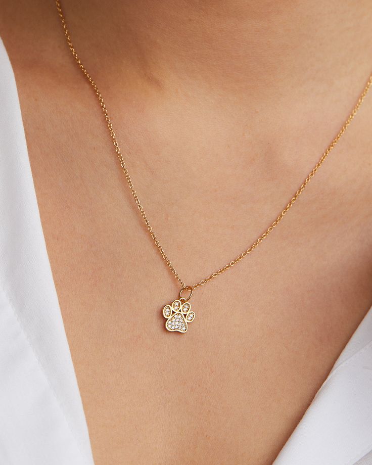 Made in 18K gold over brass Build it with our Charm Builder Charm height: 10 mm Charm only — chains sold separately Pave Pendant, Healthcare Workers, Health Professionals, Medicine, 18k Gold, Enamel Pins, Gold Plate, Jewelry Making, Plating