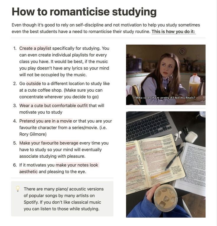 the article is about how to use romantic study material for writing and reading books, as well as an image of a woman sitting at her laptop