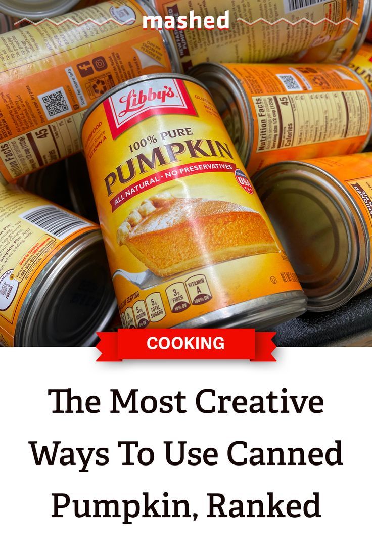 the most creative ways to use canned pumpkins