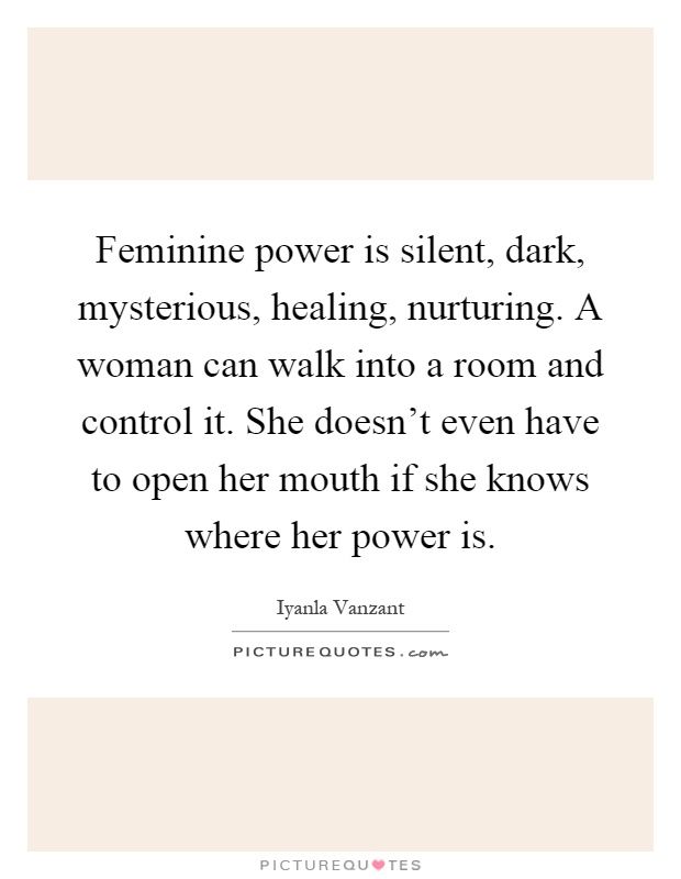 Dark Feminine Quotation, Iyanla Vanzant Quotes, Empress Energy, Mysterious Quotes, Control Quotes, Iyanla Vanzant, Dark Mysterious, Feminine Power, She Knows