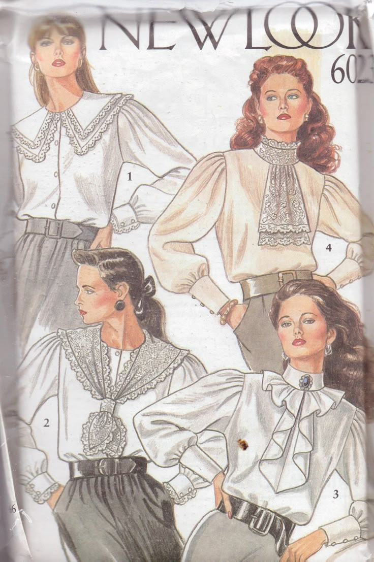 the new look sewing pattern for women's blouses