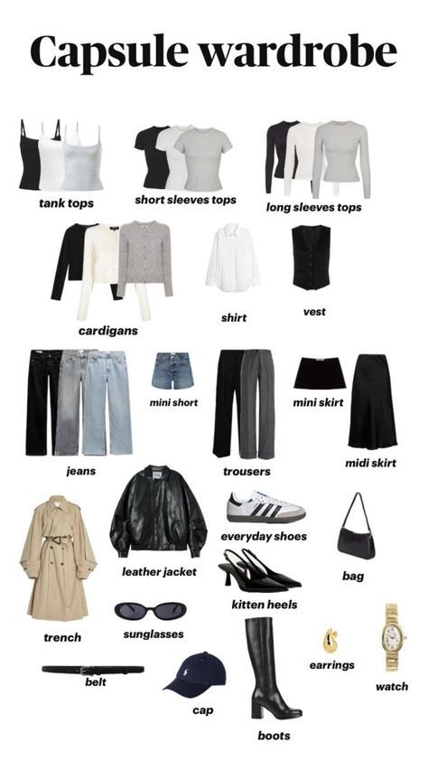 Spring 2024 Fashion Trends Black Women, Capsule Wardrobe Casual, Winter Capsule, Uni Outfits, Outfit Inspo Casual, Everyday Fashion Outfits, Quick Outfits, Wardrobe Outfits, Open Arms