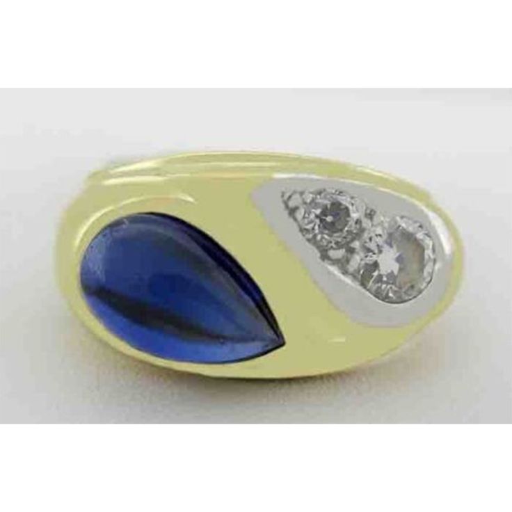 Total Carat Weight: 1.16 Carats Number Of Gemstones: 1 Secondary Stone: Diamond Main Stone Color: Blue Number Of Diamonds: 2 Ring Size: 7 (Free Resizing Service - If Needed) Main Stone Shape: Pear Base Metal: Gold Certification: Free Certificate Appraisal Setting Style: Bezel Cut Grade: Very Good Metal Purity: 14k Main Stone: Blue Sapphire Main Stone Creation: Natural Metal: Yellow Gold Blue Sapphire Ring With Vvs Clarity In 14k Gold, Blue Multi-stone Sapphire Ring, Luxury Blue Pear-shaped Sapphire Ring, Oval Blue Multi-stone Sapphire Ring, Blue Sapphire Pear-shaped Ring, Blue Pear-shaped Sapphire Ring With Accent Stones, Pear-shaped Blue Sapphire Ring, Blue Oval Sapphire Ring With Vvs Clarity, Oval Blue Sapphire Ring With Vvs Clarity