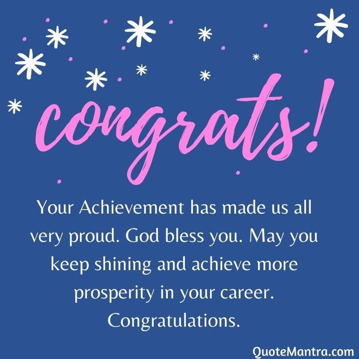 congratulations card for someone who is going to be very successful in their life and career