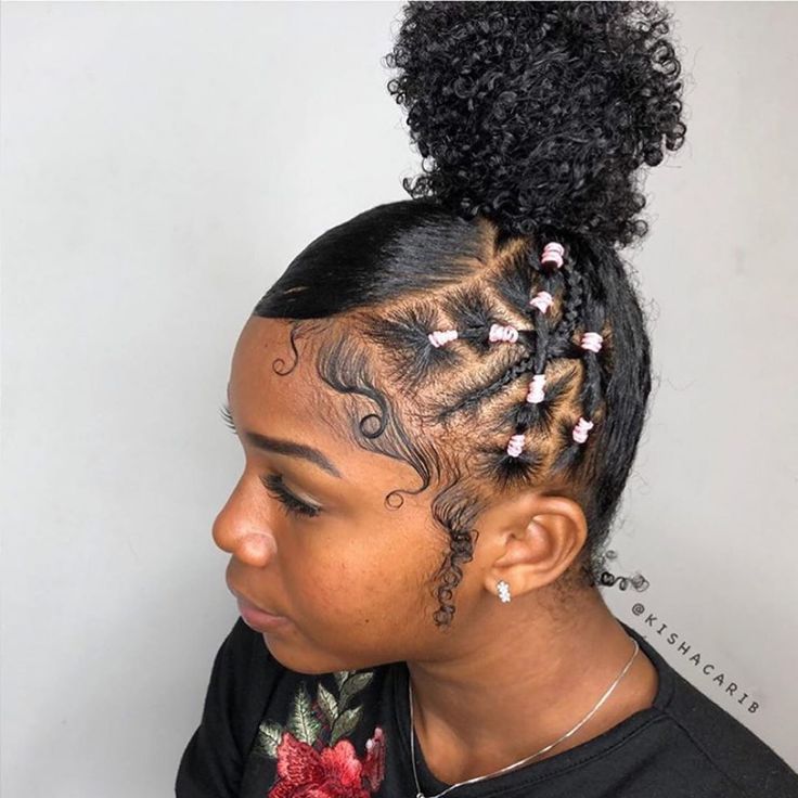 How do you feel about this Rubber band hairstyle 😍 or 🥴? ~ Qu’en pensez-vous les filles, 😍 ou 🥴? . . FOLLOW 👉🏾@nappyfrancophones👈🏾 for… Rubber Band Hairstyle, Band Hairstyles, Rubber Band Hairstyles, Fun Hairstyles, Fabulous Hair, Easy Hairstyles For Medium Hair, Elegant Updos, Girls Natural Hairstyles, Natural Hair Styles Easy