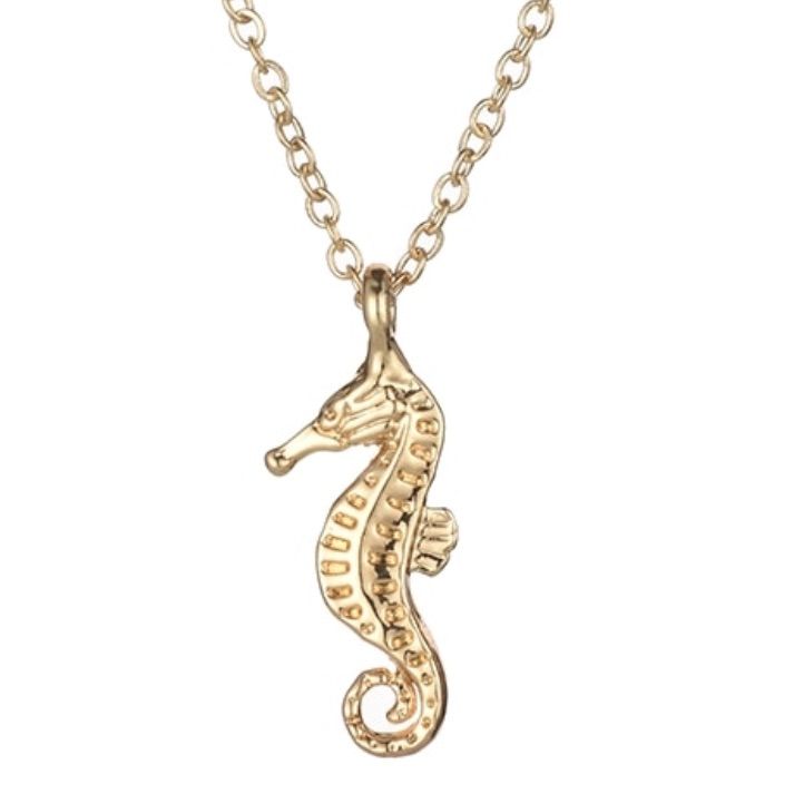 The Gorgeous And Intricate Gold Tone Seahorse Necklace Catching And Sparkly, The Seahorse Necklace Is A Favorite Of Ocean Lovers Everywhere A Great Gift For Yourself Or A Special Friend, Any Age Looks Great In This Stunning Necklace. Measures Adjustable From 18-20" (Last Gold Tone Left) Also Available In Silver Tone. New In Package Seahorse Jewelry, Seahorse Necklace, Ocean Lover, Stunning Necklace, Special Friend, Gift For Yourself, Womens Jewelry Necklace, Enchanted, Looks Great