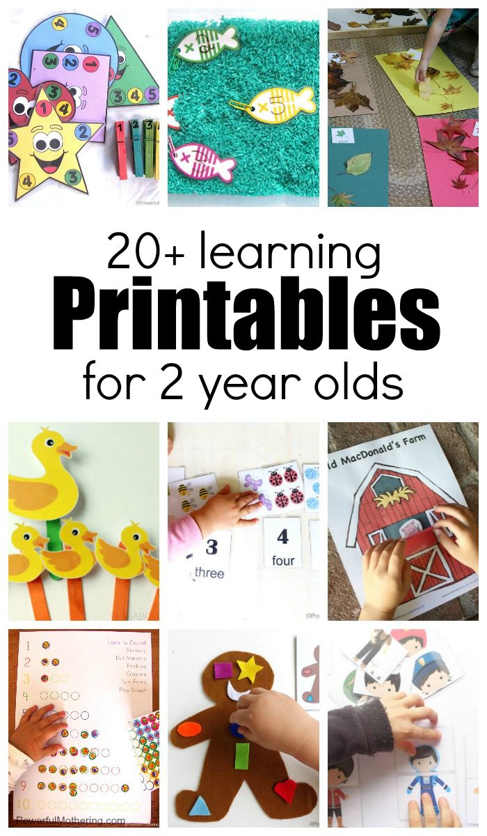 Over 20 learning activities and printables for 2 year olds Toddler Activities Daycare, Lesson Plans For Toddlers, Easy Toddler Activities, Fun Educational Activities, Toddler Education, Children Activities, Learning Printables, Teaching Toddlers, Daycare Activities