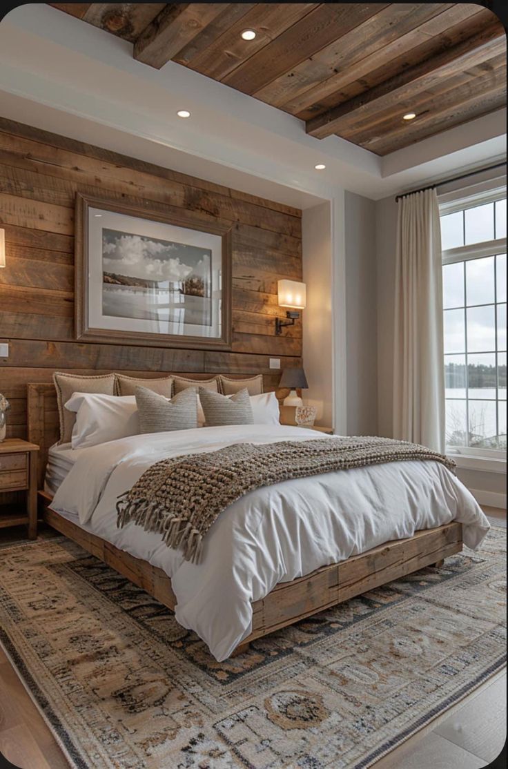 Couple Bedroom, Farmhouse Bedroom, Master Bedrooms Decor, Remodel Bedroom, Rustic Bedroom, Restful Sleep, Bedroom Aesthetic, Beautiful Bedrooms, Dream Bedroom