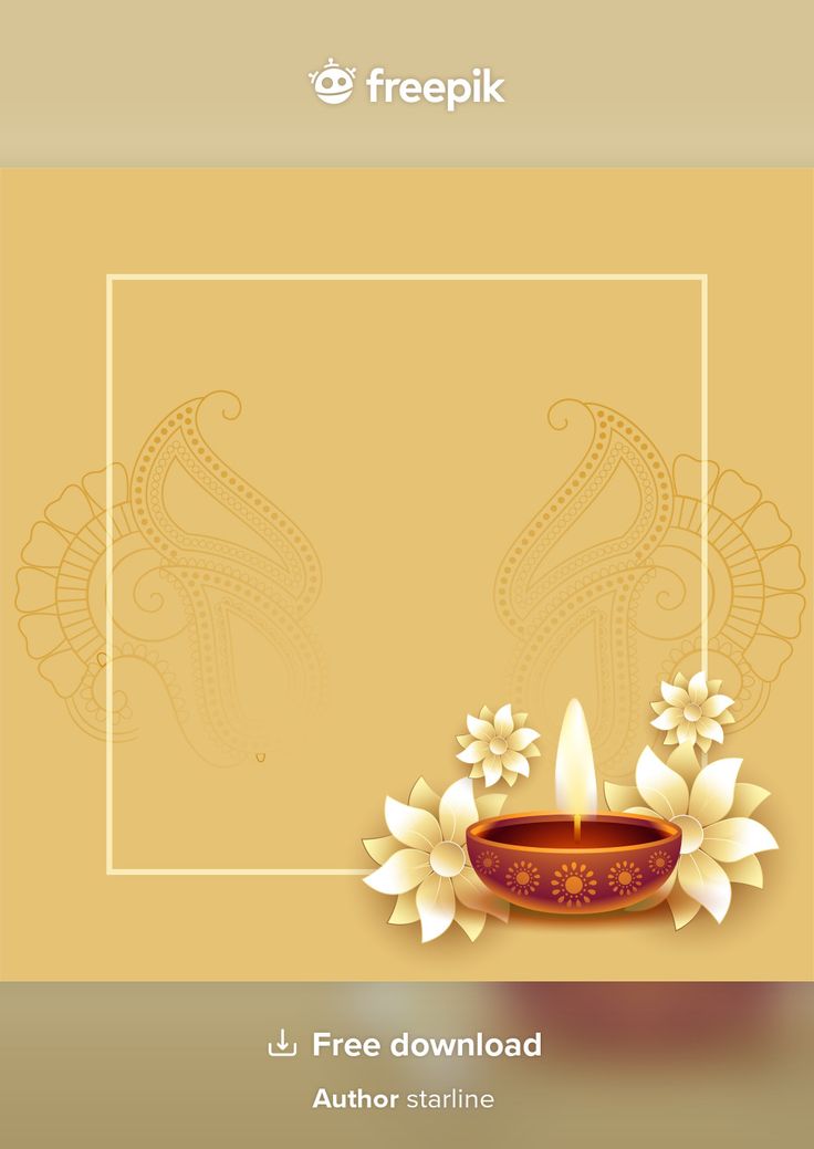 a candle with flowers on it and the text freepik